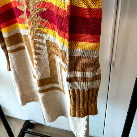 Pendleton - Harding Open Cardigan - Sandshell Multi - Size Small - Picture 12 of 13